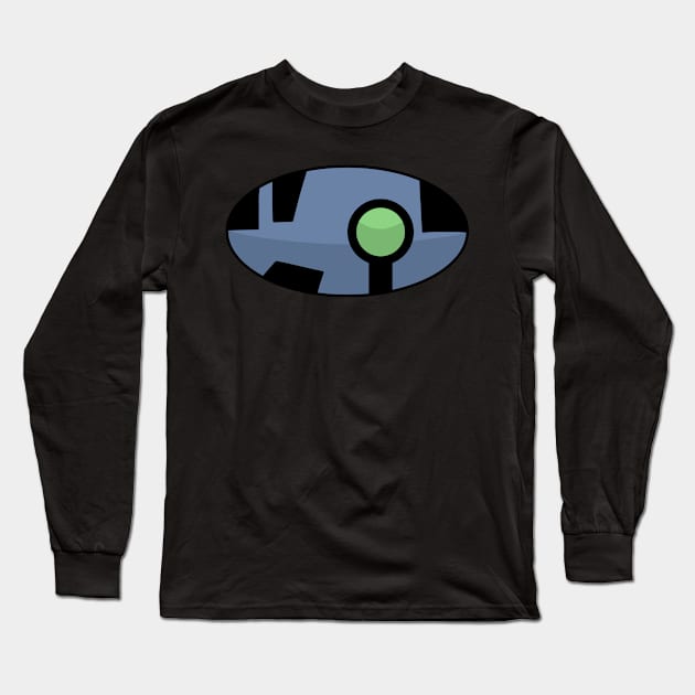 Giant Robot Long Sleeve T-Shirt by ZPat Designs